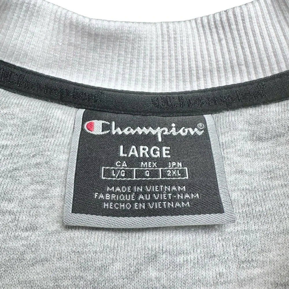 Champion | Men | White Super Fleece 2.0 Behind The Label Sweatshirt | Large